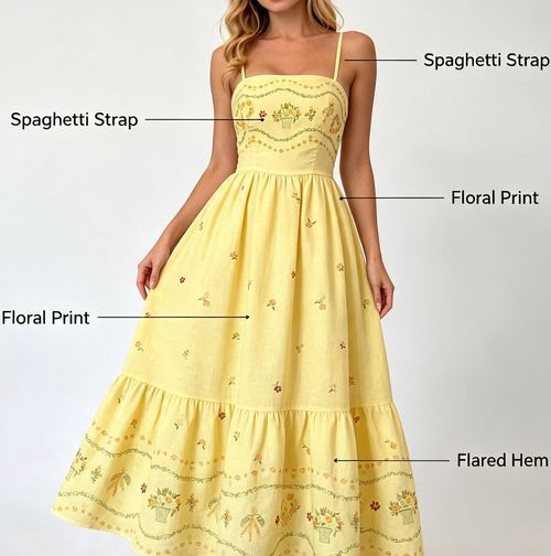 2026 Women’s Multicolor Elegant Dress – Exquisite Statement Summer Style