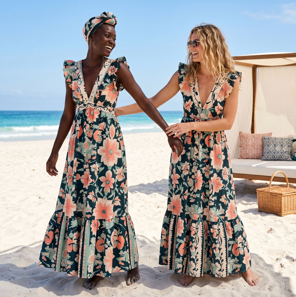 Boho Bloom Maxi Dress – Effortless Floral Summer Style