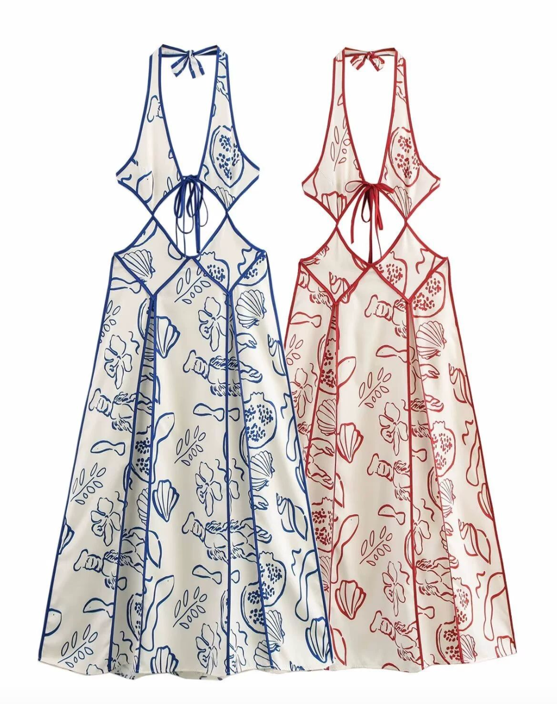 Bohemian Halter Maxi Dress