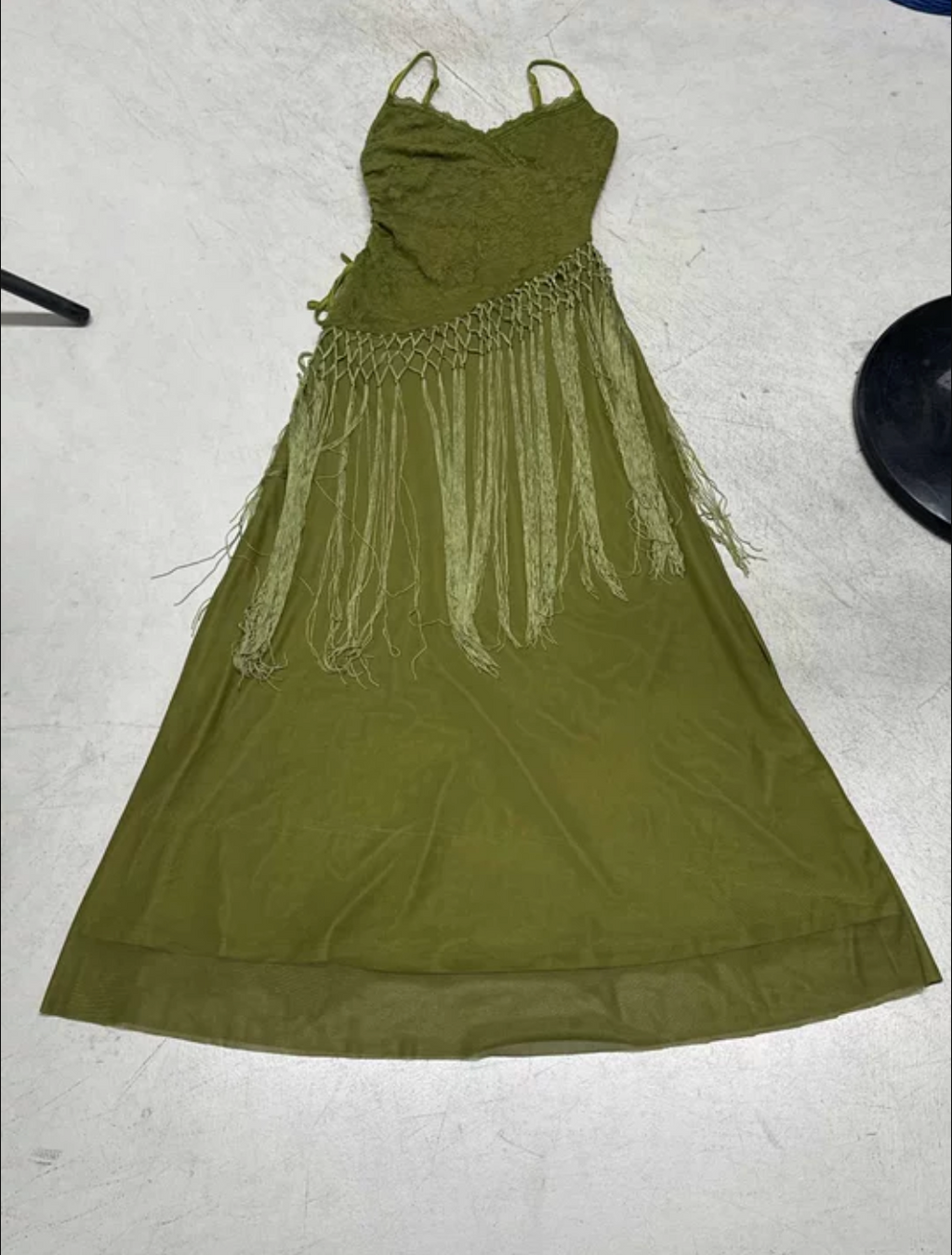Bohemian Lace Patchwork Maxi Dress