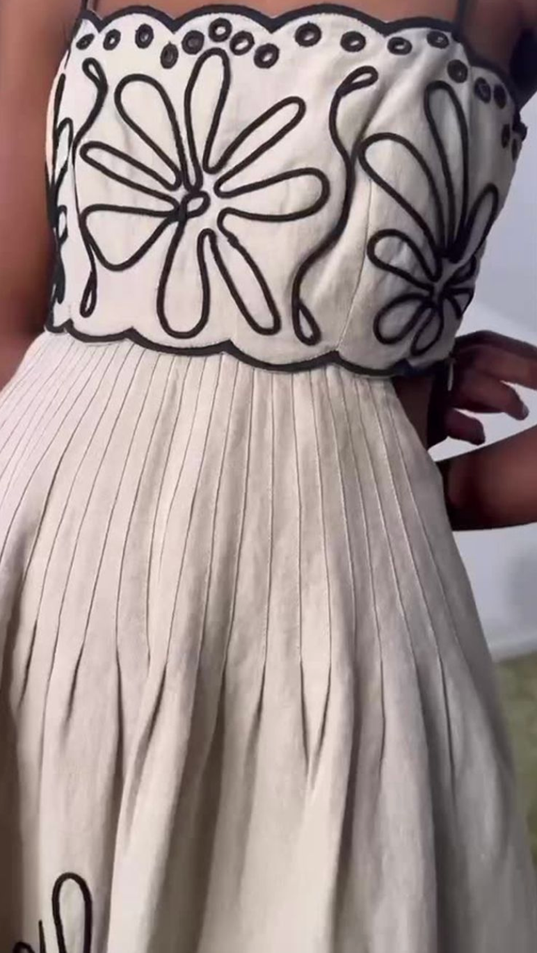 Elegant Cut-Out Resort Maxi Dress